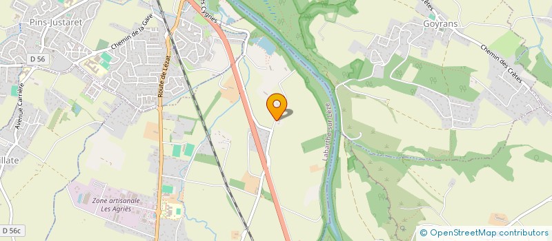 localisation de l'entreprise 898 730 726   LABEGE