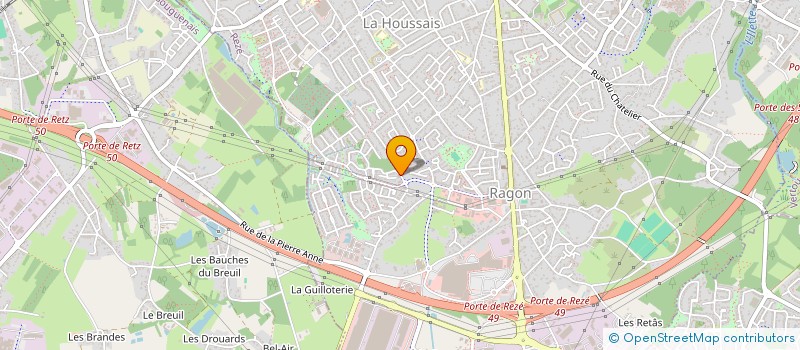 localisation de l'entreprise 898 731 781   LES PONTS-DE-CE