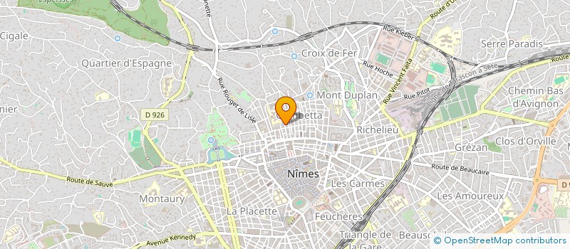 localisation de l'entreprise 898 733 944   NIMES