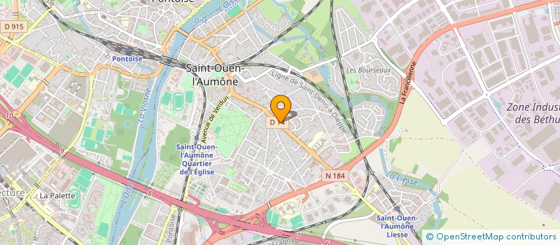 localisation de l'entreprise 898 736 152   SAINTE-GENEVIEVE