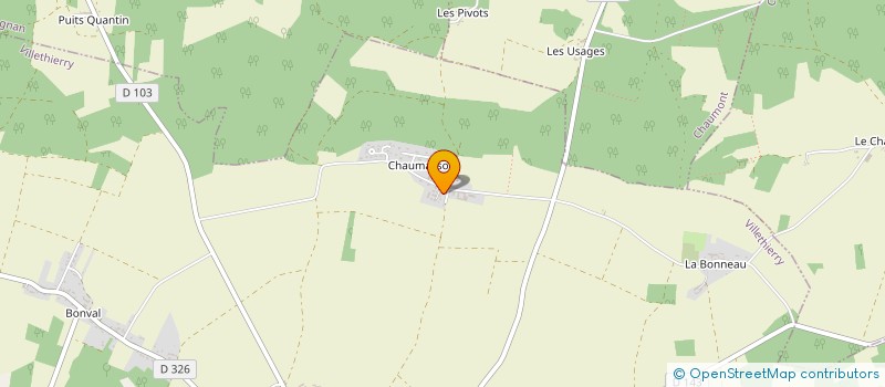 localisation de l'entreprise 898 749 023   VILLETHIERRY