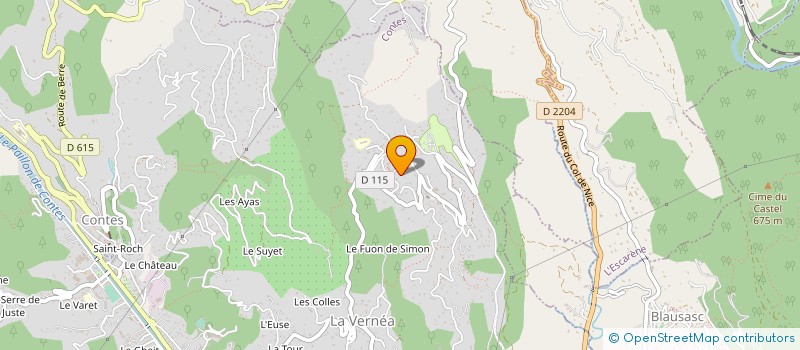 localisation de l'entreprise 898 749 841   BLAUSASC