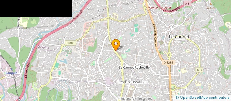 localisation de l'entreprise 898 750 476   MOUGINS