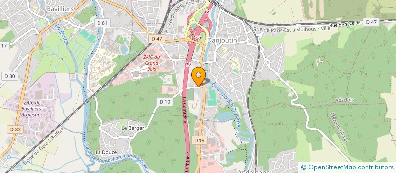 localisation de l'entreprise 898 754 023 à DANJOUTIN