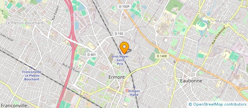 localisation de l'entreprise 898 765 888   ERMONT