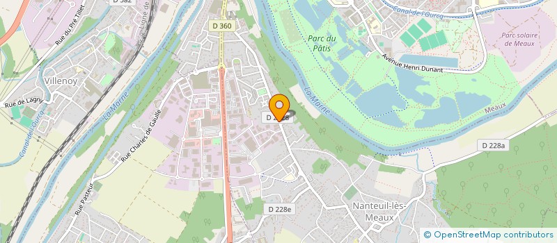 localisation de l'entreprise 898 789 961 à NANTEUIL-LES-MEAUX