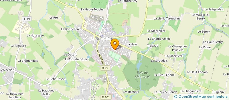 localisation de l'entreprise 898 807 045   LA BOUEXIERE