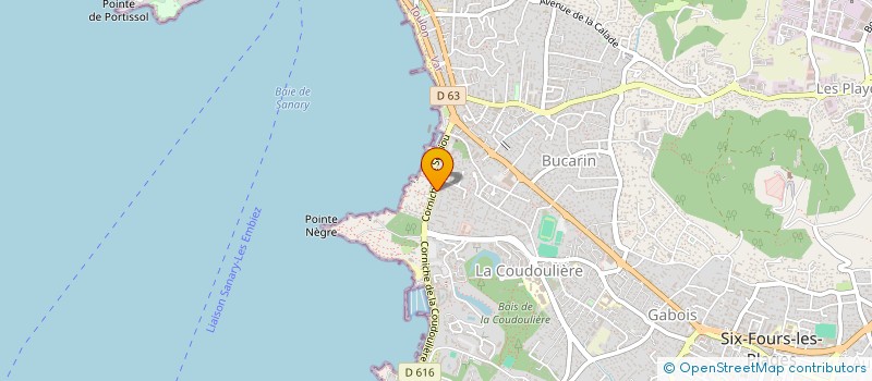 localisation de l'entreprise 898 809 355  à SIX-FOURS-LES-PLAGES