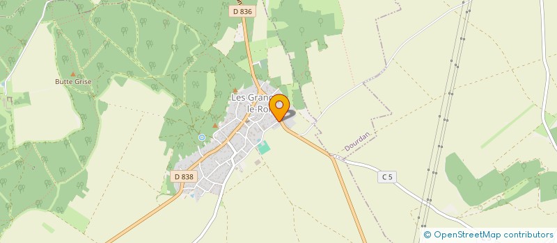 localisation de l'entreprise 898 820 832 à LES GRANGES-LE-ROI