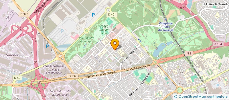 localisation de l'entreprise 898 825 351 à LE BLANC-MESNIL