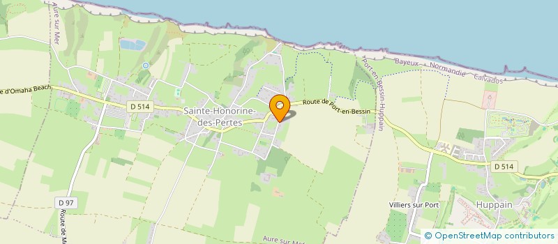 localisation de l'entreprise 898 830 146   PORT-EN-BESSIN-HUPPAIN