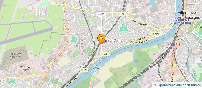 localisation de l'entreprise 898 850 698   ABLON-SUR-SEINE