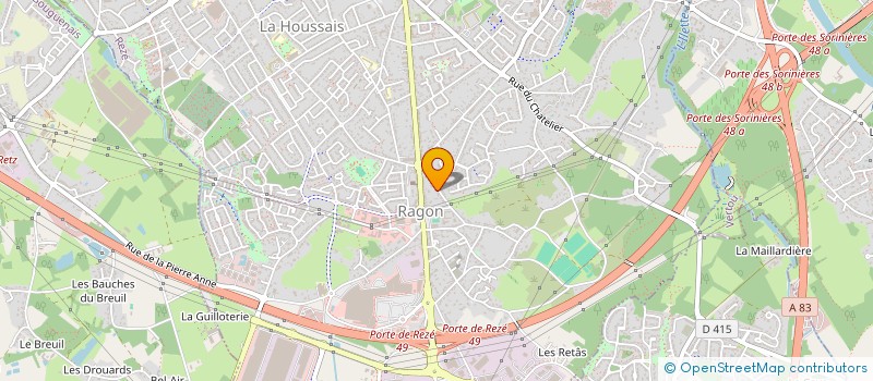 localisation de l'entreprise 898 859 509   REZE