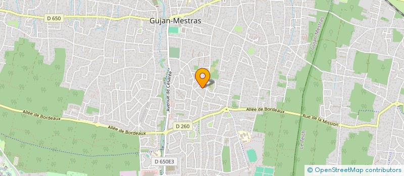 localisation de l'entreprise 898 863 584 à GUJAN-MESTRAS