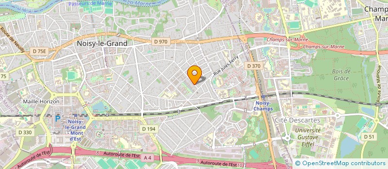 localisation de l'entreprise 898 867 833   NOISY-LE-GRAND