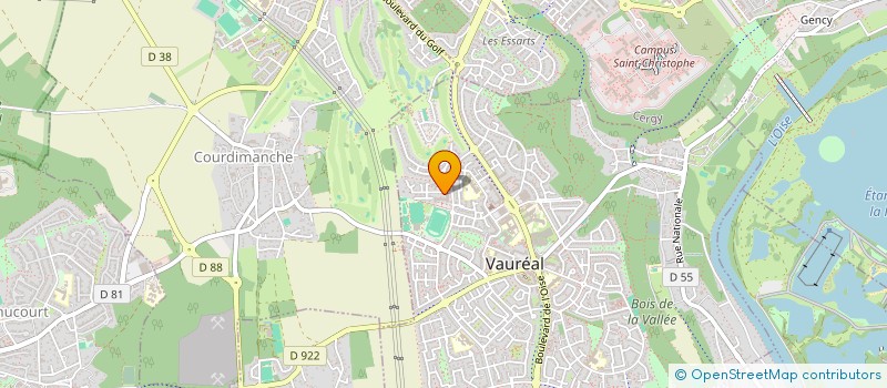 localisation de l'entreprise 898 872 486   VAUREAL