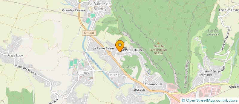 localisation de l'entreprise 898 879 572  à ANNECY