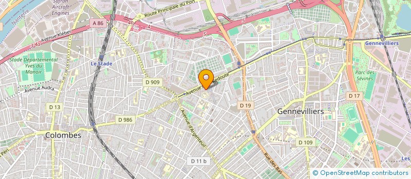 localisation de l'entreprise 898 931 787   ASNIERES-SUR-SEINE