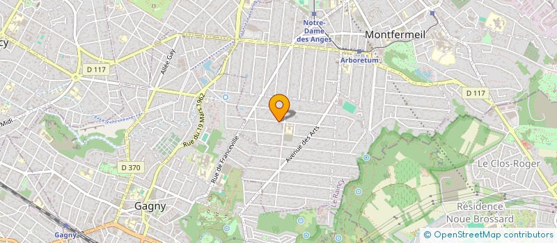 localisation de l'entreprise 898 933 676   MONTFERMEIL