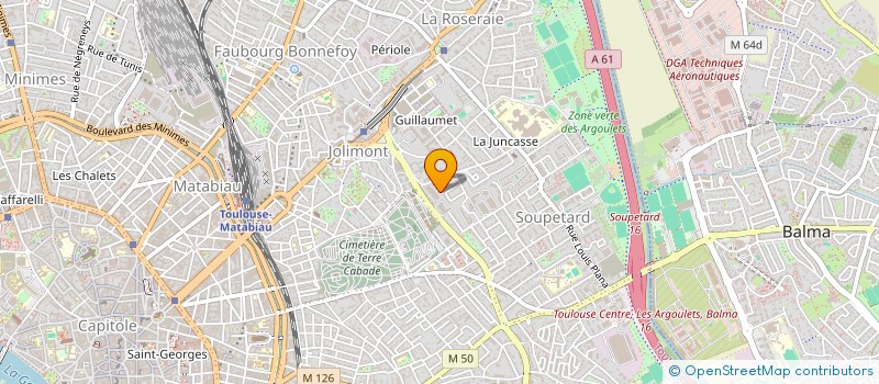 localisation de l'entreprise 898 939 251   PIBRAC