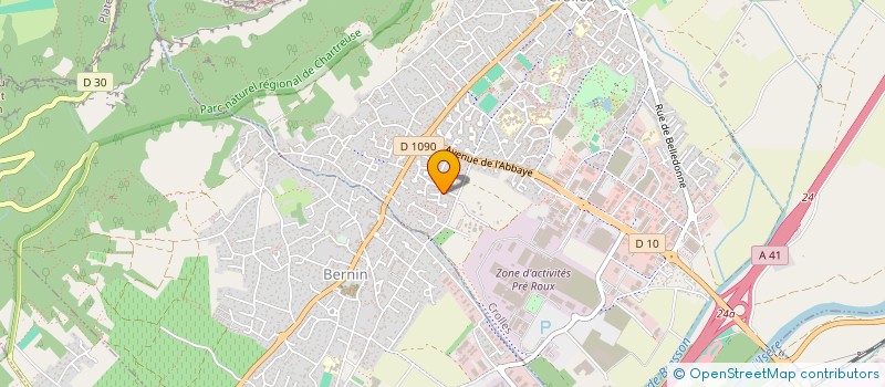 localisation de l'entreprise 898 950 506   TENCIN