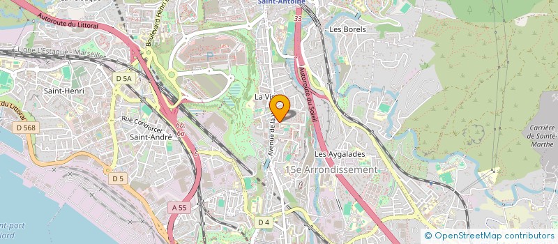 localisation de l'entreprise 898 952 593   MARSEILLE