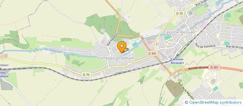 localisation de l'entreprise 898 958 871   CAMBLAIN-CHATELAIN