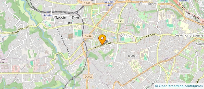 localisation de l'entreprise 898 961 123 à TASSIN-LA-DEMI-LUNE