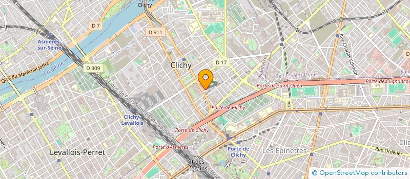 localisation de l'entreprise 898 964 606 à CLICHY