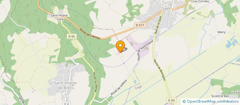 localisation de l'entreprise 898 970 595   SAINT-HILAIRE-DE-BRENS