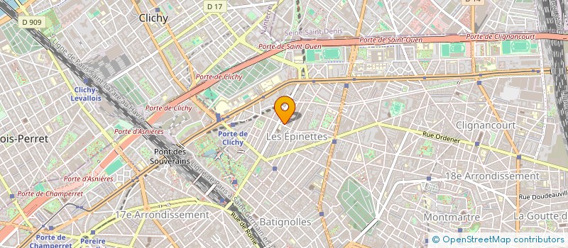 localisation de l'entreprise 898 976 030   AUBERVILLIERS