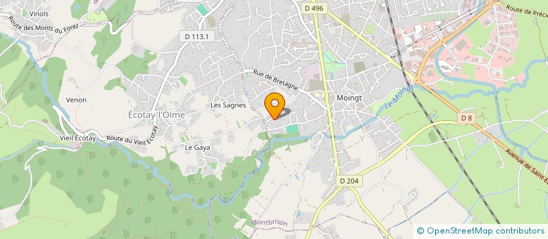 localisation de l'entreprise 898 985 973   LEZIGNEUX