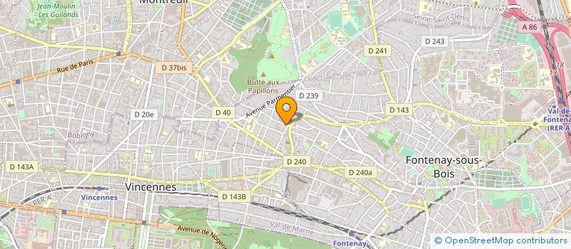 localisation de l'entreprise 899 003 669  à FONTENAY-SOUS-BOIS