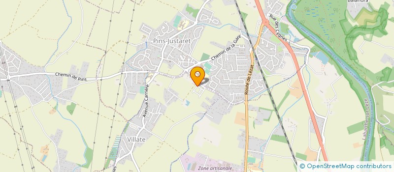 localisation de l'entreprise 899 018 881   VILLATE