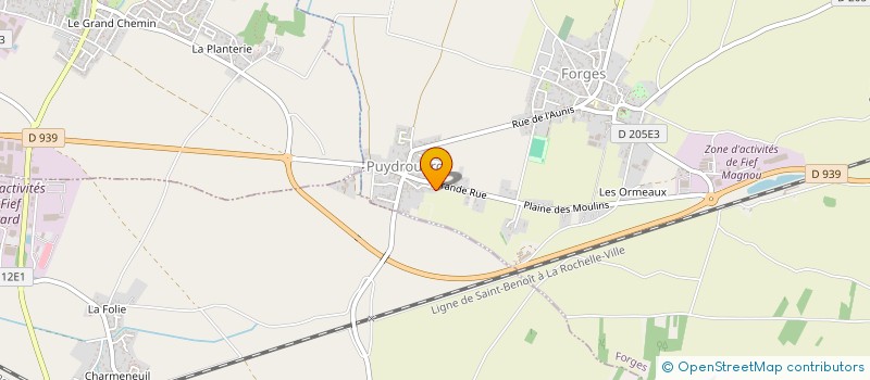 localisation de l'entreprise 899 028 682   CIRE-D'AUNIS