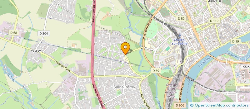 localisation de l'entreprise 899 037 758 à CHALON-SUR-SAONE