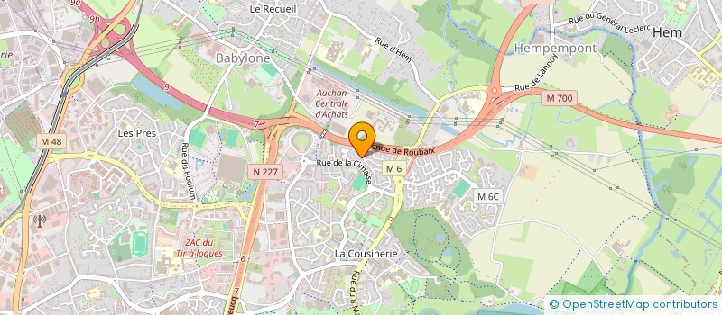 localisation de l'entreprise 899 039 143   VILLENEUVE-D'ASCQ