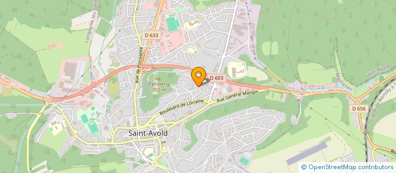 localisation de l'entreprise 899 041 271   SAINT-AVOLD