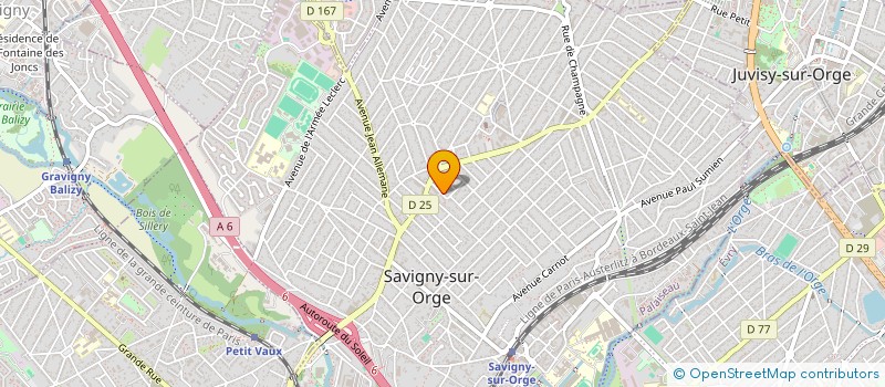 localisation de l'entreprise 899 042 642 à SAVIGNY-SUR-ORGE