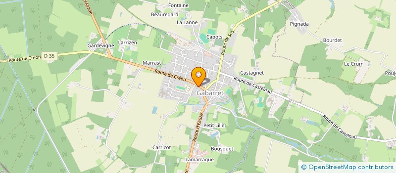 localisation de l'entreprise 899 056 600  à PAU
