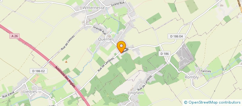 localisation de l'entreprise 899 058 093   QUERNES