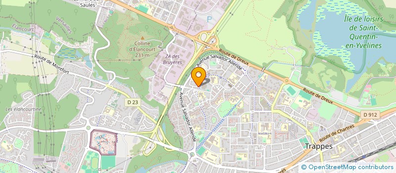 localisation de l'entreprise 899 065 494   TRAPPES