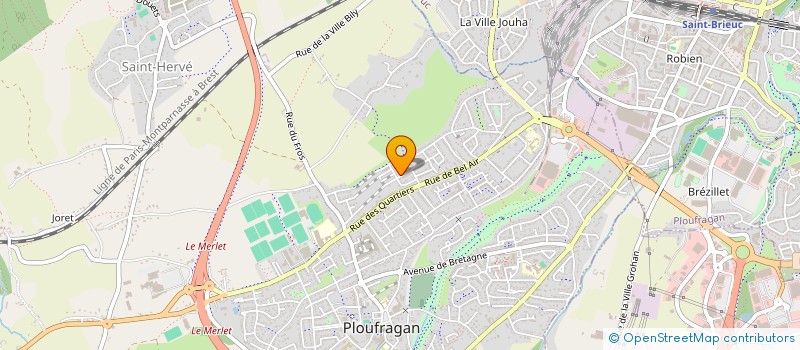 localisation de l'entreprise 899 083 273   LA MEAUGON