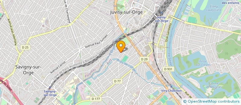 localisation de l'entreprise 899 086 508   VIRY-CHATILLON