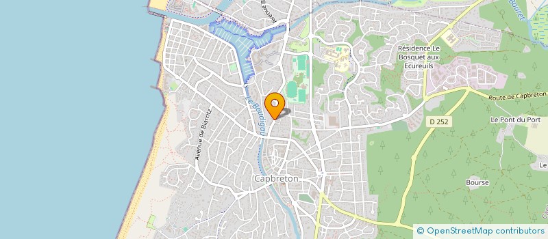 localisation de l'entreprise 899 097 661   CAPBRETON