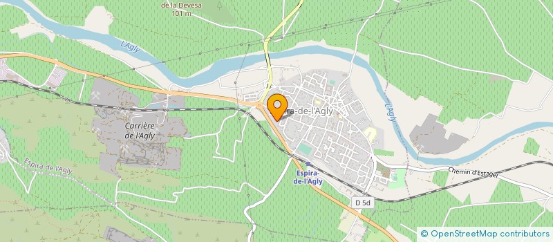 localisation de l'entreprise 899 106 868   ESPIRA-DE-L'AGLY