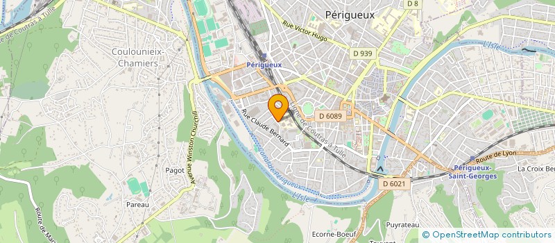 localisation de l'entreprise 899 107 189   PERIGUEUX