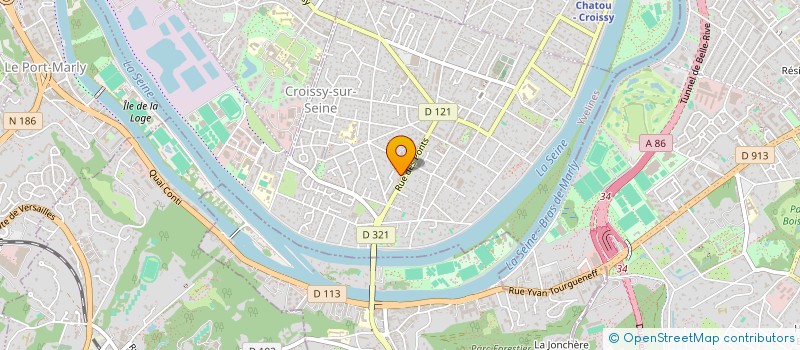 localisation de l'entreprise 899 110 217  à CROISSY-SUR-SEINE