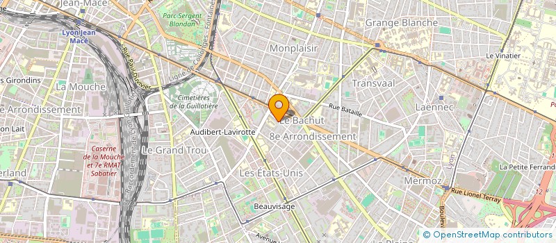 localisation de l'entreprise 899 115 240   LYON