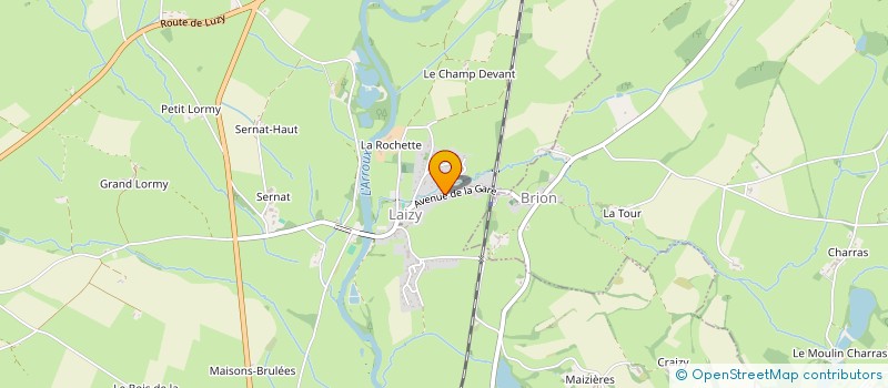 localisation de l'entreprise 899 123 202   LAIZY